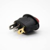 Rocker Switch Com Light 2 Posição Operação Painel KCD7N-102 3 Pin Solder Cable