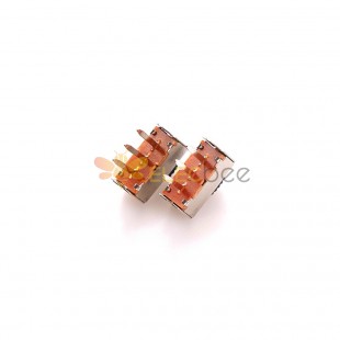 10Pcs 8-Pin 14-Slide Switch SS12F06 SS Vertical Small Electrical Electronic Toy Switch Small Current