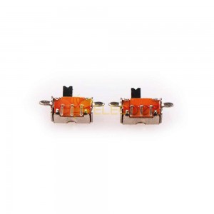 10 Uds Horizontal SK - SK-1P2T SK12D07 interruptor deslizante en miniatura montado en superficie completa interruptor deslizante de palanca