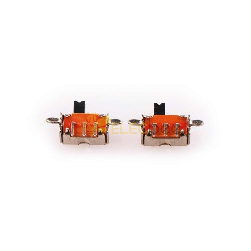 10 pièces horizontales SK-SK-1P2T SK12D07 interrupteur coulissant Miniature monté sur toute la Surface interrupteur coulissant à bascule