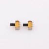 10Pcs Horizontal SK - SK-1P2T Slide Switch Customized Toggle SMT Switch Horizontal SK12D37VG Handle Vertical Slide Switch