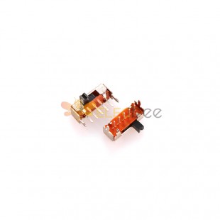 10Pcs Horizontal SK - SK-1P3T SK13D10 Three-Position Single-Row Five-Pin Slide Switch High-Temperature Pull Switch