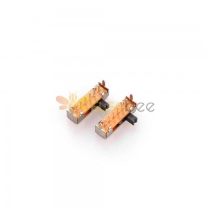 10-teiliger horizontaler SK-SK-1P4T SK14D01-2,8-poliger gerader Pin-Schalter für Tonaufnahmemaschinen