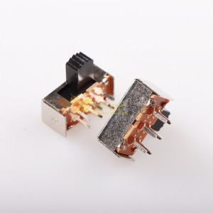 10Pcs Horizontal SK - SK-2P2T SK22F01 No Shell Electronic Product Switch Two-Position Double-Row Six-Pin Horizontal Slide Switch
