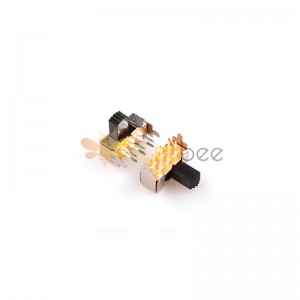 10Pcs Horizontal SK - SK-2P2T SK22F02 High-Temperature Resistant SMT Switch Two-Position Double-Row Six-Pin Horizontal Slide Switch