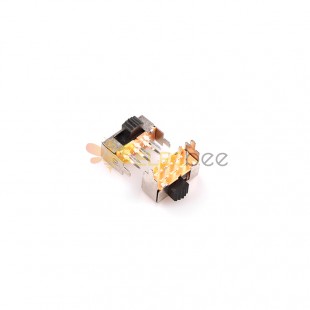 10Pcs Horizontal SK - SK-2P2T SK22F03 Automatic Machine Supply Slide Switch Hua Dong Push Button Switch