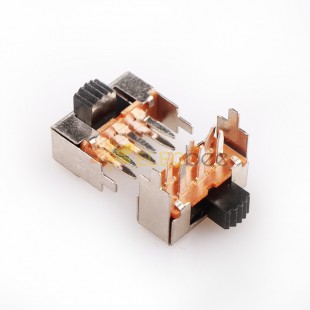 10Pcs Horizontal SK - SK-2P2T SK22F05 Two-Position Horizontal Double-Row Six-Pin Slide Switch Bluetooth Speaker Switch