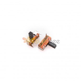 10pcs Single Rear-Row Small Fan Slide Switch SK23D06