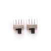 10 peças interruptor deslizante-interruptor de banda de posição dupla de pólo duplo SS-2P2T ss22f17 para controle de desumidificador
