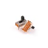 Interruptor deslizante de 10 piezas - Mini interruptor SS-2P3T SS23D15 con orificio de luz para sistemas de audio, palanca deslizante 5-27