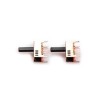 10PCS Slide Switch - Mini Toggle and Slide SS-2P3T SS23D01 Switch with Light Hole for Audio Systems
