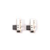 10pcs Slide Switch - Mini Toggle and Slide Switch SS-2P3T SS23E08-17 with Light Hole for Audio Systems