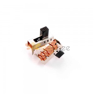 Schiebeschalter – Gehäusemontierter Mini-Kipp- und Schiebeschalter SS-2P3T SS23E05-17.0 mit Lichtloch