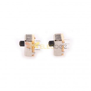 10Pcs Slide Switch - SS-1P2T SS12D00-2.5 Pin for Miniature, Small Sound Systems