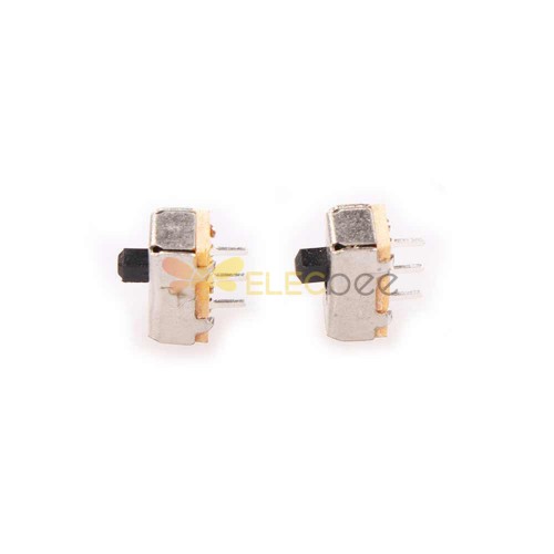 Interruptor deslizante de 10 piezas - SS-1P2T SS12D00-2.5 pines para sistemas de sonido pequeños y en miniatura