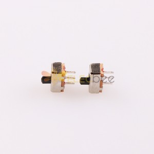 10 pièces interrupteur à glissière-SS-1P2T SS12D00 3.0 broches en forme de H interrupteur à bascule et coulissant miniature monté en Surface