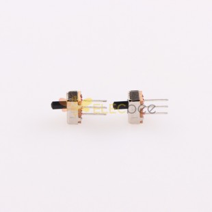10Pcs Slide Switch - SS - SS-1P2T SS12D00 With Light Hole, Miniature for Small Sound Systems