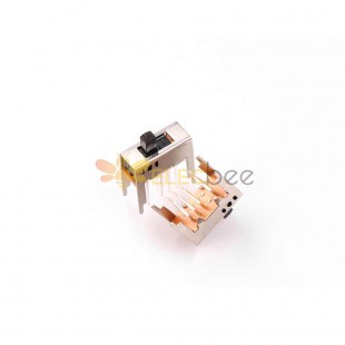 10Pcs Slide Switch - SS-2P3T SS23D14 with Light Hole, Miniature for Sound Systems