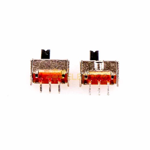 10Pcs Slide Switch -SS - SS-1P2T SS12D09 with Light Hole, Miniature for Sound Systems