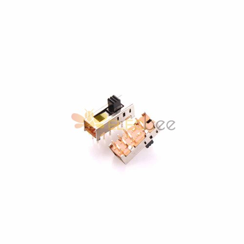 10Pcs Slide Switch - SS-2P3T SS23E02 with Light Hole, Miniature for Sound Systems