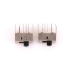 Interruptor deslizante 10PCS - SS-2P3T SS23E03 com furo de luz, miniatura para sistemas de som