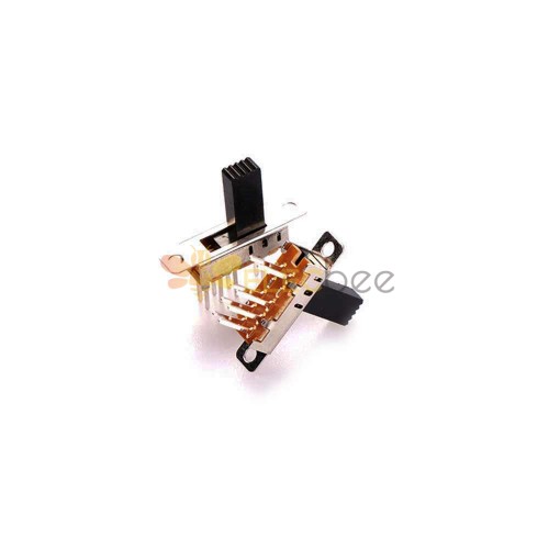 10pcs Slide Switch - SS-2P3T SS23E10 with Light Hole, Miniature for Sound Systems