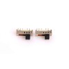 10pcs Slide Switch - SS-2P4T SS24E01-3.0 Pin with Light Hole, Miniature for Sound Systems