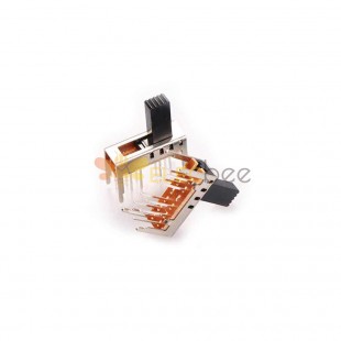 10Pcs Slide Switch - SS-2P4T SS24E03 Handle-Belted Miniature for Sound Systems
