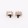 10Pcs Slide Switch - SS - SS-1P2T SS12D07 3.9pin with Light Hole, Miniature for Sound Systems