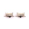 10PCS Slide Switch - SS-2P5T SS25D03 with Light Hole, Miniature for Sound Systems