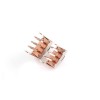 10PCS Slide Switch - Vertical Insert 2P2T Electronic Component SS-2P2T SS22F22 Switch