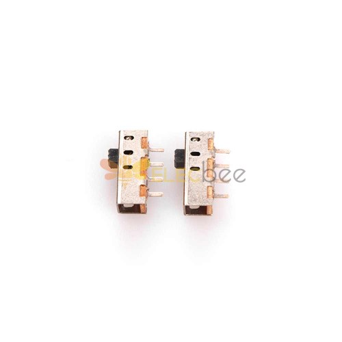 10 PCS Slide Switch - Vertical Push, Toggle e Rocker SS13F11-5.8 Straight-Atuator SS-1P3T Switch para componentes de switch