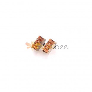 10pcs SS12F47 Toggle Single Pole Double Throw Slide Switch SS Vertical