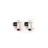 10Pcs SS23E05-15.6 Shell Slide Switch - SS-2P3T with Light Hole, Miniature for Sound Systems