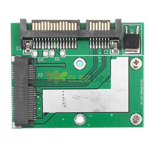 2Pcs mSATA SSD a 2.5 Pollici SATA 6.0GPS Adattatore del Modulo di Scheda del Convertitore Scheda Mini PCIe SSD Compatibile SATA3.0Gbps/SATA 1.5Gbps