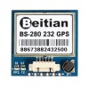 3Pcs Beitian BS-280 232 GPS Receiver Module 1PPS Timing With Flash + GPS Antenna
