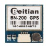 BN-200 小尺寸 M8030 芯片組 GPS 模塊天線 GPS GLONASS 雙 GNSS 模塊帶 4M FLASH 20mmx20mmx6mm