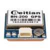 BN-200 小尺寸 M8030 芯片組 GPS 模塊天線 GPS GLONASS 雙 GNSS 模塊帶 4M FLASH 20mmx20mmx6mm