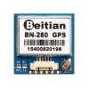 BN-280 UART TTL Niveau GPS GLONASS Solution de module double GNSS Module GPS