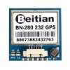 Beitian BN-280 RS232 Módulo GPS GPS+GLONASS Modo dual con antena