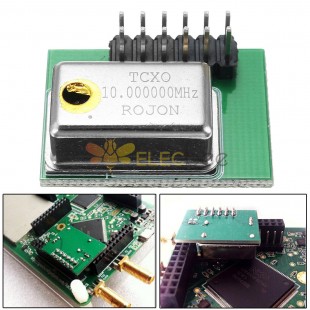 HackRF One GPS 실험용 외부 TCXO 클록 CLK-B 모듈 PPM 0.1 금속 쉘용 GSM/WCDMA/LTE