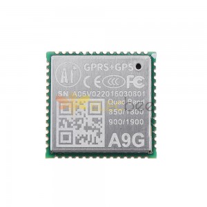 Module GPS GPRS Module A9G SMS Voice Transmission de données sans fil IOT GSM pour Arduino - produits compatibles avec les cartes Arduino officielles