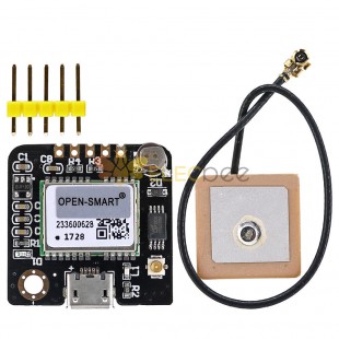 GPS 串行模块 APM2.5 飞控 GT-U7 带陶瓷天线，用于 DIY 手持定位系统 OPEN-SMART for Arduino - 与官方 Arduino 板配合使用的产品
