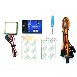NB One 32 Bit Flight Controller Built-in 6-Axis Gyro With Altitude Hold Mode + GPS Module for Airplane RC Fixed Wing