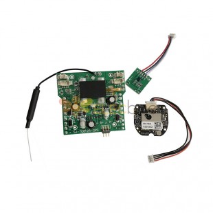 Placa receptora de peças sobressalentes de quadricóptero para drone GPS RC VISUO XS812 com módulo geomagnético GPS