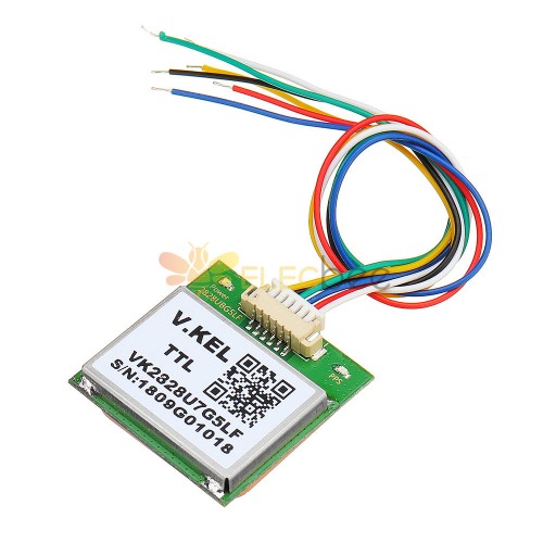 Módulo GPS VK2828U7G5LF com Antena TTL Nível 1-10Hz com Flash Modelo de Controle de Voo