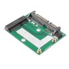 mSATA SSD إلى 2.5 بوصة SATA 6.0GPS محول بطاقة محول مجلس Mini Pcie SSD متوافق SATA3.0Gbps / SATA 1.5Gbps