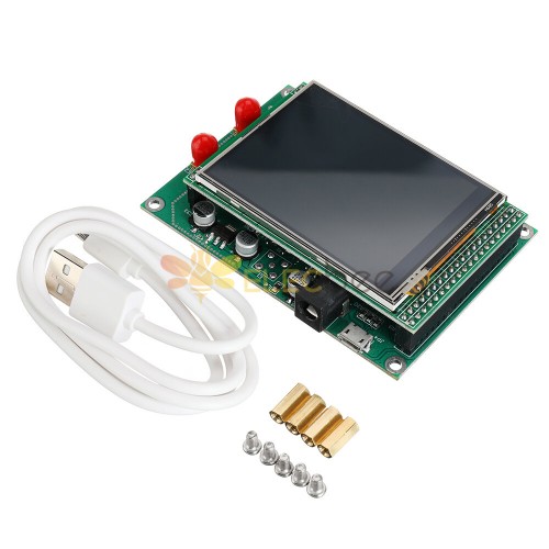 ADF4351 RF Sweep Signal Source Generator Module 35M-4.4G+STM32 TFT LCD ams 