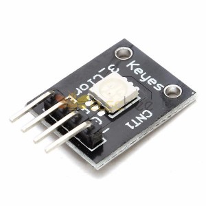 Arduino용 5Pcs 3색 RGB LED 모듈 보드 5050 풀 컬러-공식 Arduino 보드와 함께 작동하는 제품