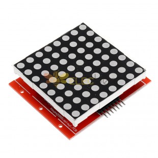 Pin Başlıklı 8*8 Dot Matrix Modülü I2C İletişim